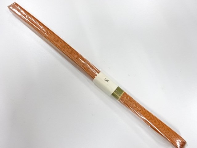 未使用品　正絹　帯留め用　手組三分紐